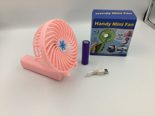 Ventilador De Moda Recargable 3 Potencias Evn-012