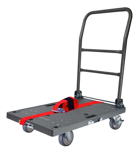 Carro De Empuje Fácil De Mover Con Kit De Correa, Resistente