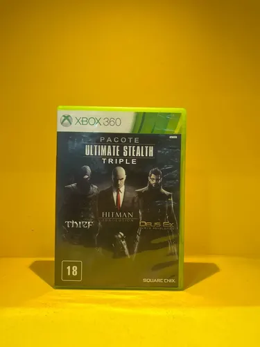 Pack Ultimate Stealth Triple - Xbox 360 PAL FR - Thief / Hitman / Deus Ex - Bon État