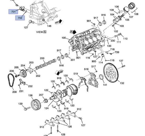 Sensor Ciguenal Ckp Gmc Yukon V8 6.2l 2013
