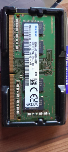 Memoria Samsung Ddr4 Para Portátil Somva401640865287 4gb 1rx