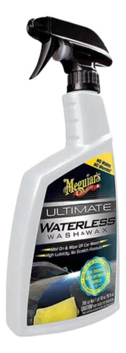 Meguiar's G3626 Ultimate Lavado Y Cera Sin Agua - 26 Oz.