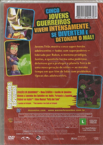Imagem 2 de 2 de Dvd Os Jovens Titãs - Separar E Conquistar Volume 1