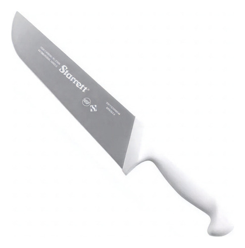 Faca Profissional Açougueiro 25cm/10'' Cabo Branco Starrett