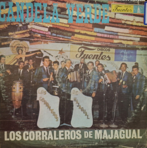 Disco Lp - Los Corraleros De Majagual / Candela Verde. Album