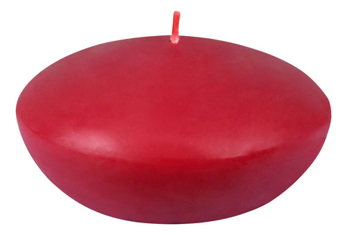 Zest Vela  juego De Velas, 4-inch Plegable, Color Rojo