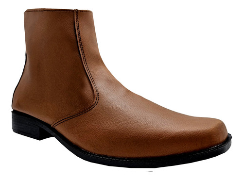 Imagen 4 de 5 de Botas De Hombre Con Cierre, De Vestir