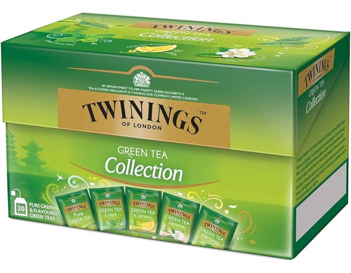 Te Verde Twinings Green Tea Collection Saquitos 25 Und