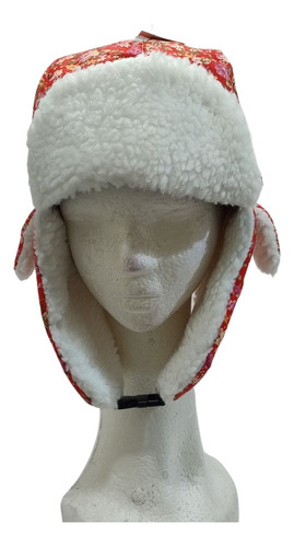 Gorro Aviador Con Piel Dama Juvenil Hot Hat Art 1435