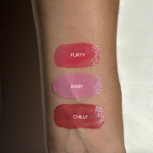 Saie Mini Dew Blush Trio Set Kit 3 Rubores Mini Tono Exclusi Tono Del Maquillaje Baby Chilly Y Flirty