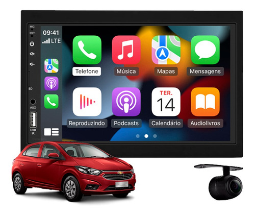 Central Multimidia Android Auto Chevrolet Onix 2019 2020