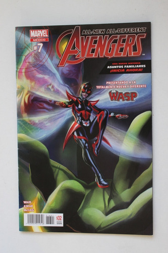 2016 Cómic All-new All-different Avengers Wasp Ed. Televisa