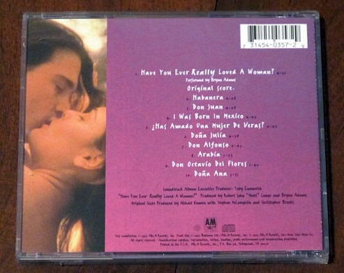 Don Juan Demarco Original Soundtrack Cd Importado Usa (Usado)