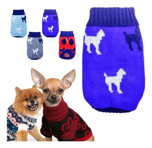 Chaleco tejido para perro new arrivals