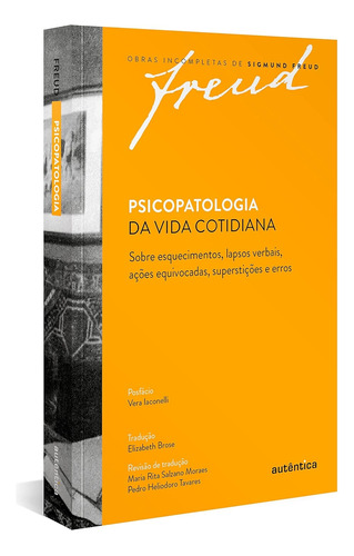 Livro Freud - Psicopatologia Da Vida Cotidiana - Sigmund Freud [2023]