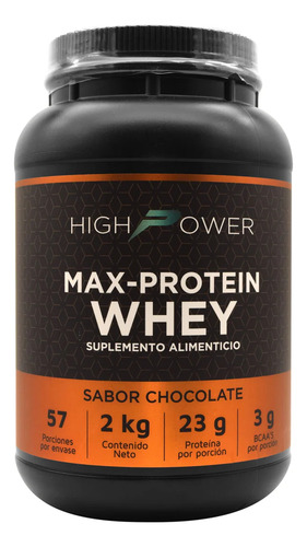 Max Whey Protein 2 Kg High Sabor Chocolate
