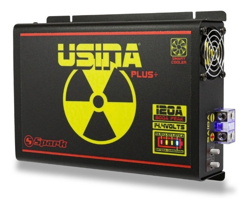 Imagem 1 de 3 de Fonte E Carregador Usina 120a 120 A 14.4v Battery Meter