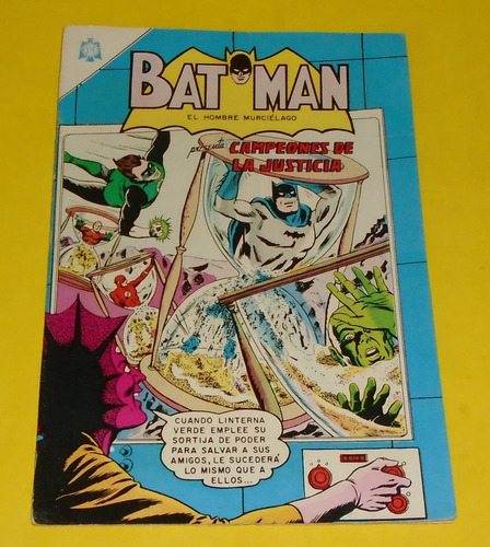 Ccc21 Editorial Novaro Batman Campeones De La Justicia 1965