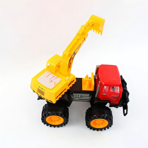 Camion De Construccion Excavadora De Friccion Juguete Niños