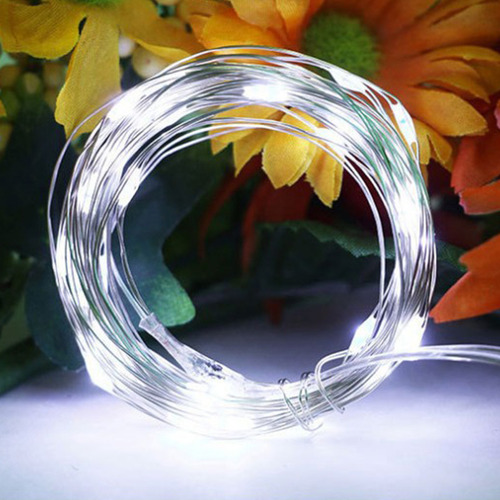 Nueva Cadena De Luces Led Usb De 50 Lámparas, Alambre De Cob