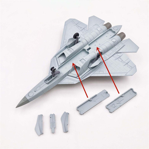 Wj1 Avión De De La Fuerza Aérea Rusa 1:100, Modelo De Avión