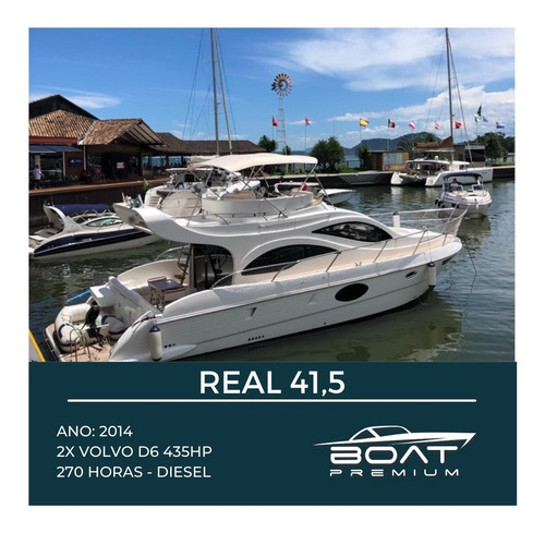 Imagem 1 de 1 de Real 41,5, 2014, 2x Volvo D6 435hp - Azimut - Phantom 500