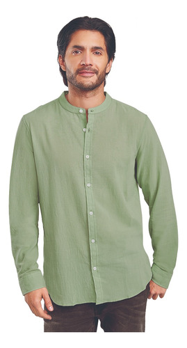 Camisa Hombre Verde 930-25