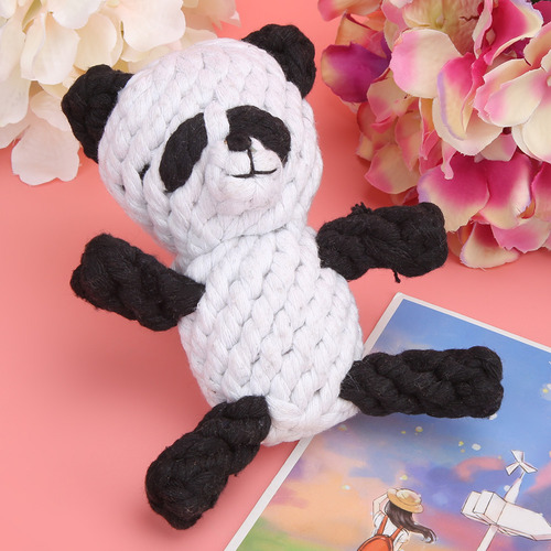 Panda Pet Molar, Juguete De Dibujos Animados Con Forma De An