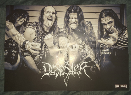 Poster Importado Desaster / Demon (n É Mercyful Slayer Venom