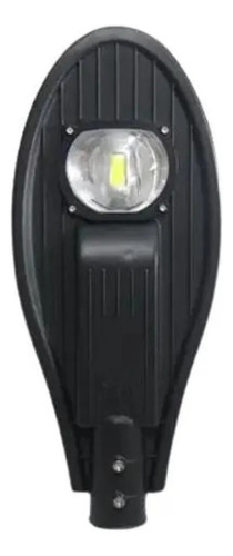 Poste De Jardim 2,20m Com Luminária Cob Branco Quente