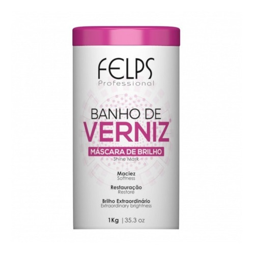 Felps Cronograma Capilar Sos + Marula + Banho De Verniz 1kg