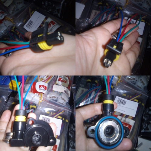Conector D Sensor Tps Aveo/ Optra/corsa/blazer/silverado 3p.