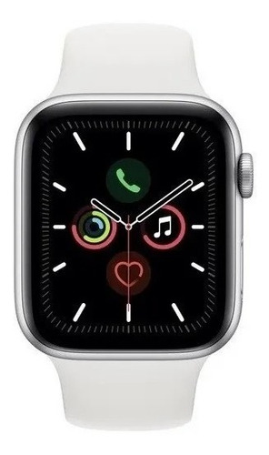 Apple Watch Serie 5 De 44mm - Silver White Sport