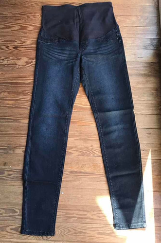 Pantalón Maternal H&m Azul Marino