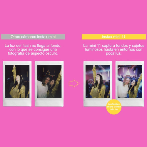 Imagen 10 de 10 de Camara Instantanea Fujifilm Instax Mini 11 Celeste Sky Cuota
