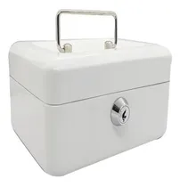 Comprar Cofres Porta Valores Nro 1 Caja Dinero Monederos - Blanco