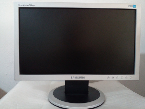 Monitor Lcd Samsung Widescreen 17  Modelo 740nw