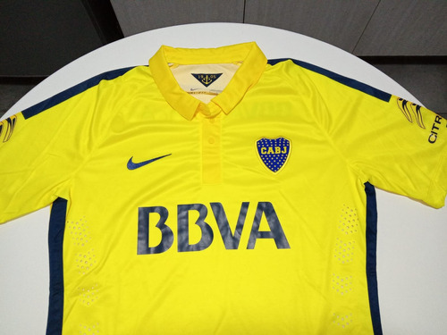 Camiseta Amarilla Boca Juniors Verano 2015 Talle L