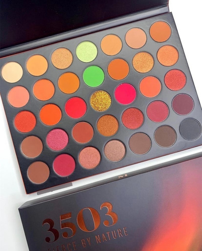 Paleta De Sombra 3503 Fierce By Nature Artistry - Morphe