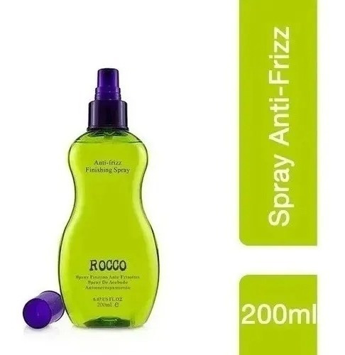  Aceite Anti-frizz Spray Para Cabello Seco Rocco 200ml