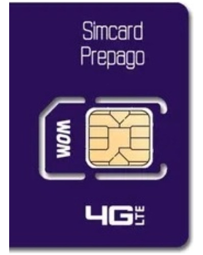 Pack De Wom Sim Card X 10 Unidades Prepago Libres