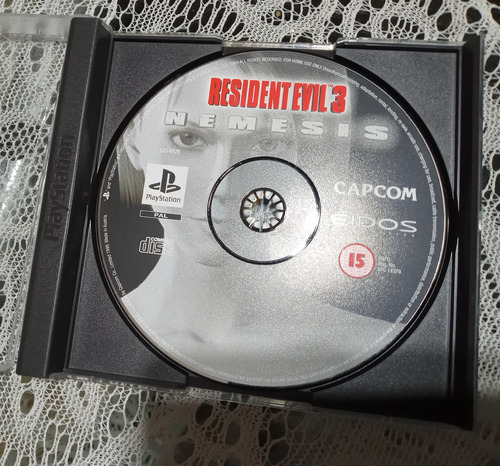 Resident Evil 3 Original Ps1 Playstation 1 Solo Disco Pal (Usado)