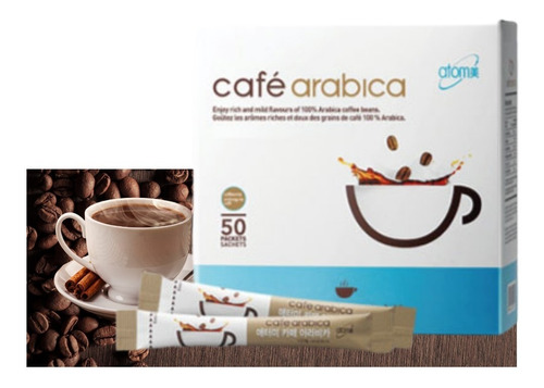 Café Arábico  Con Leche Atomy - g a $149