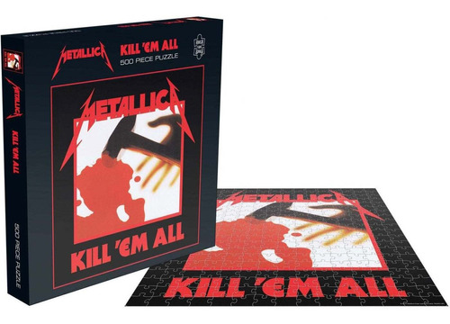  Metallica Kill 'em All Rompecabezas De 500 Piezas 