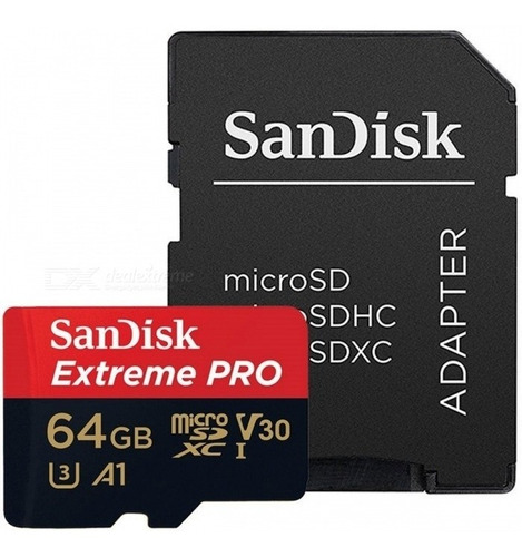 Memoria Micro Sd Sandisk Extreme Pro 64gb Nueva Sellada