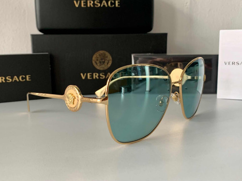 Lentes Versace, Ve 2256 1002/9c 60. 100% Auténticos.