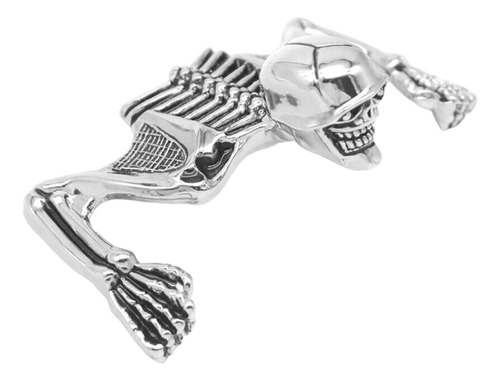Figura Calavera Esqueleto Decoracion Moto Harley Chopper