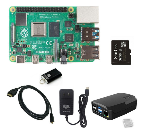 Kir Raspberry Pi4 De 8gb