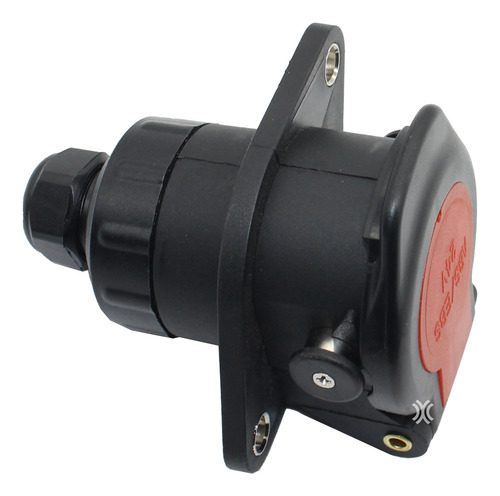 Imagen 2 de 6 de Cable Conector Trailer Acoplado Plastico 7 Vias Hembra