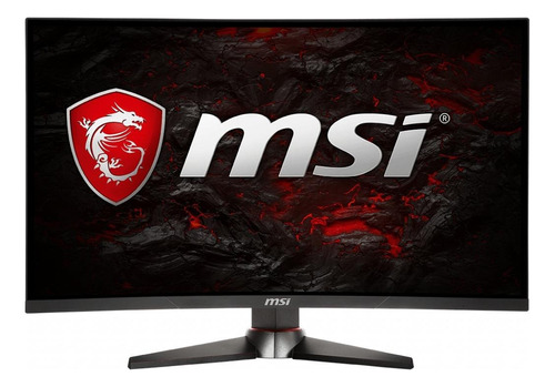 Monitor gamer curvo MSI Optix MAG27CQ led 27" negro y rojo 100V/240V